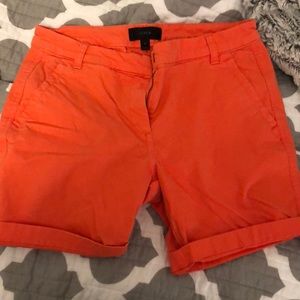J. Crew chino shorts
